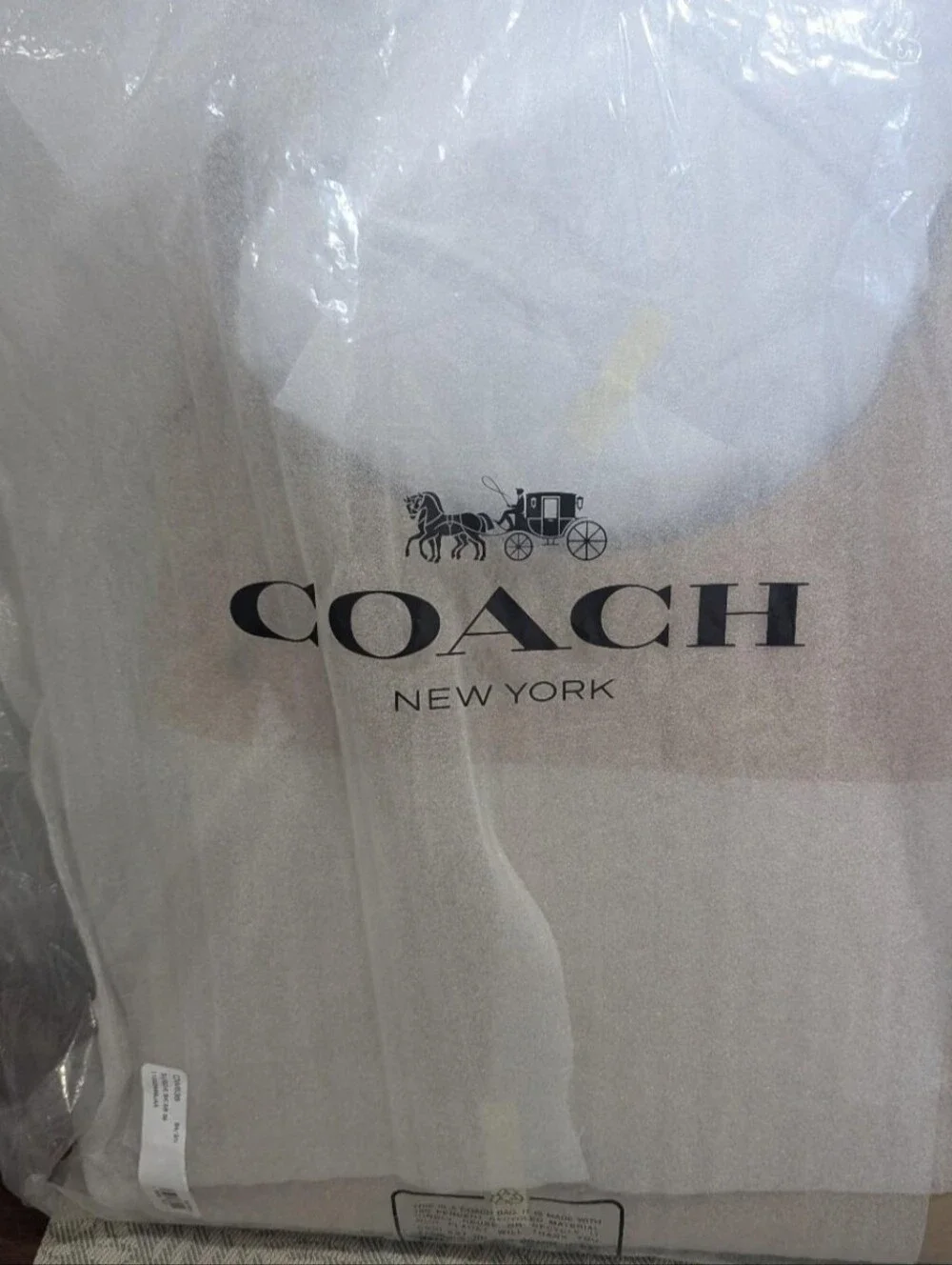 Coach Brooklyn 39 In Sand Suede - Picture 10 of 16
